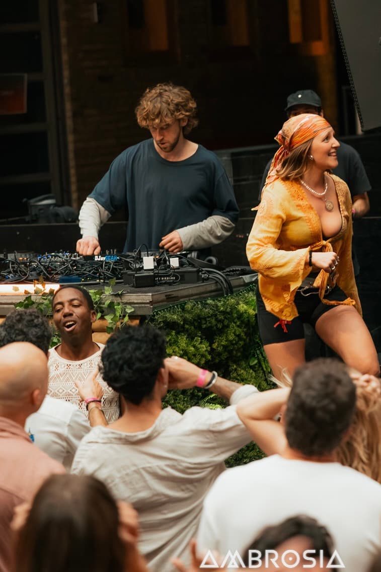 Henners DJing for Ambrosia at Het Sieraad