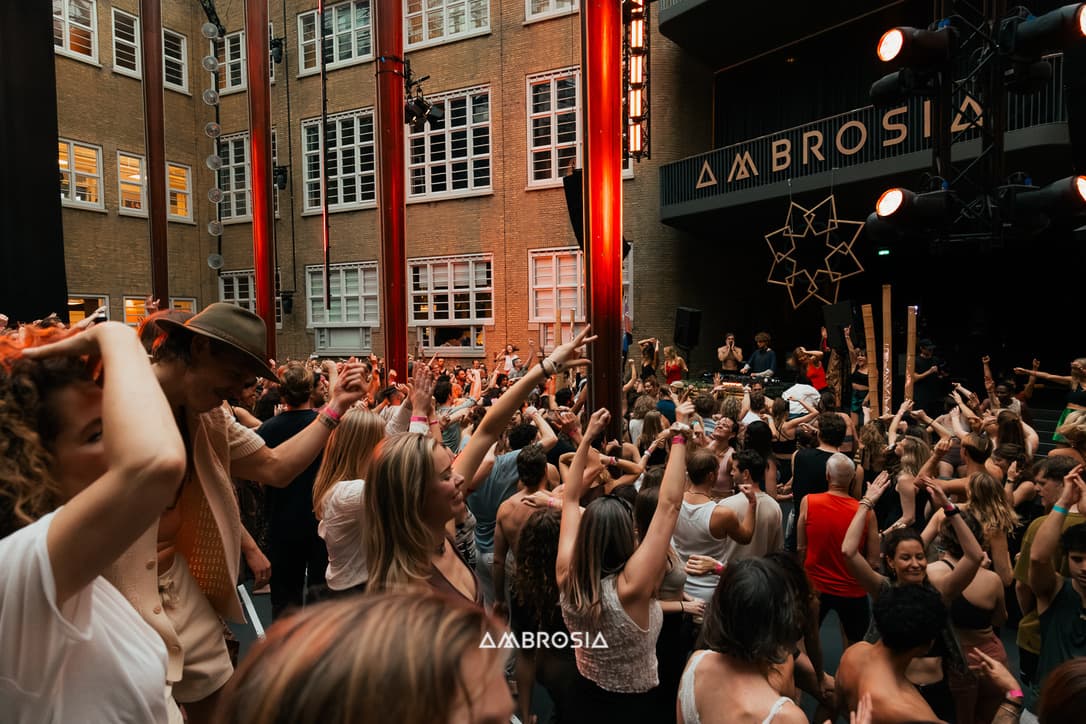 Ambrosia dance floor at Het Sieraad in Amsterdam